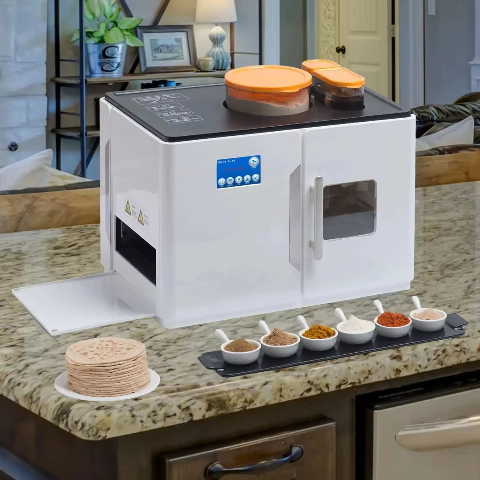 Electric Roti Robot Rotti Ata  - Roti Maker Automatic ulasan dan harga