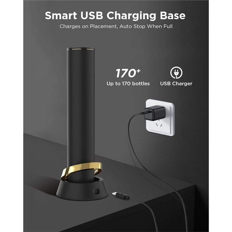 Efficient-Automatic Corkscrew  - Wine Opener Electric ulasan dan harga