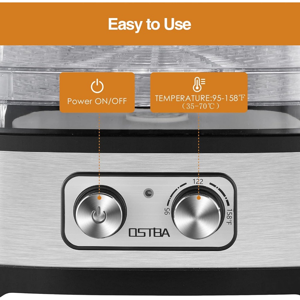 Electric Food Dehydrator with  - Dehydrator Tray Electric ulasan dan harga