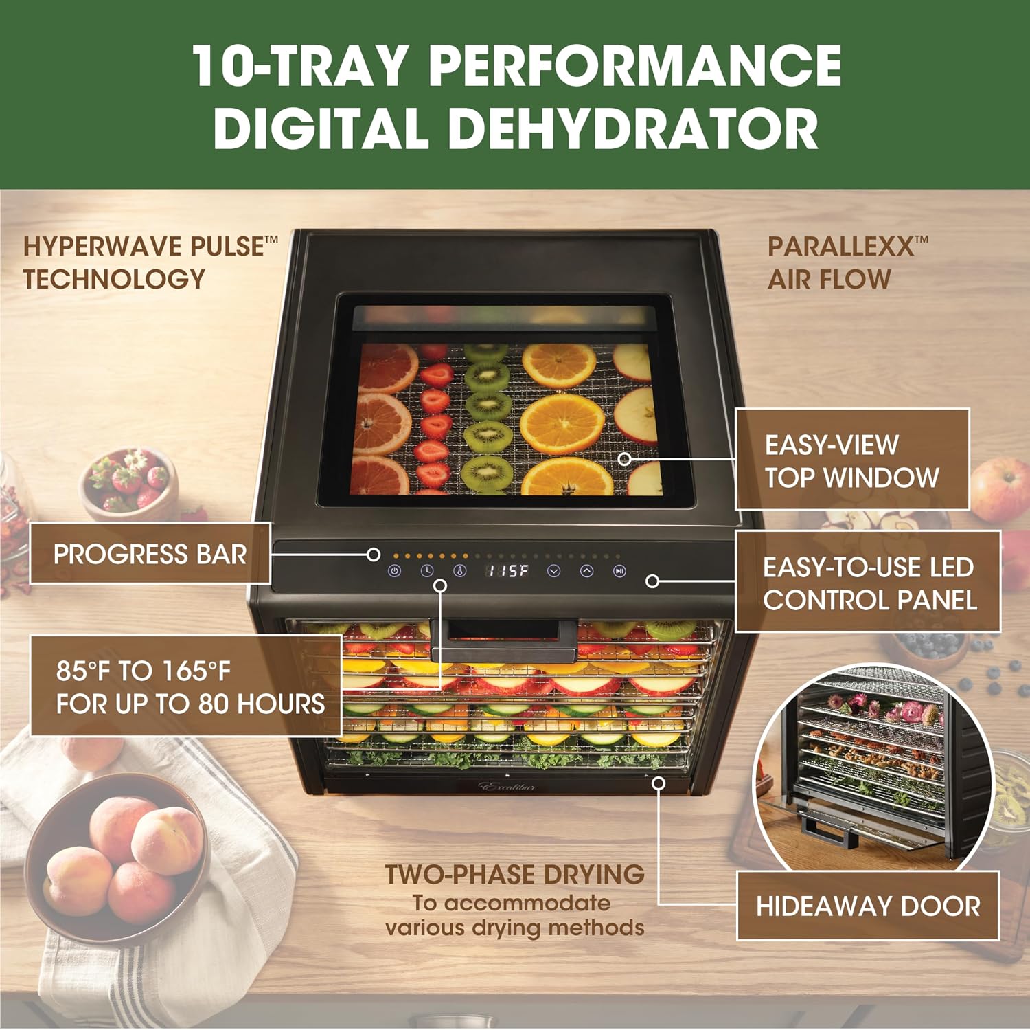 Electric Food Dehydrator Perfo - Dehydrator Tray Electric ulasan dan harga